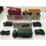 Dinky: A boxed Dinky Toys Articulated Lorry 921, very good, small chips to trailer. 10 Ton Army