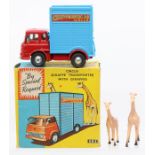 Corgi: A boxed Corgi Toys, Circus Giraffe Transporter with Giraffes, 503, complete with two