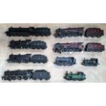 Railway: collection of 00 gauge locomotives including Heljan 2-8-0 3965, Airfix 0-6-0 4429,