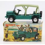 Dinky: A boxed Dinky Toys, Austin Mini Moke, 342, detachable light green hood, dark green main