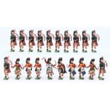 Britains: A boxed Britains, Regiments of All Nations, Pipe Band of the Black Watch, No. 2109,