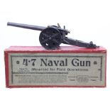 Britains: A boxed Britains, 4.7 Naval Gun, No. 1264, appears complete within original box, one box