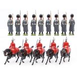 Britains: A boxed Britains, British Guards Display, No. 429, black label, complete with original