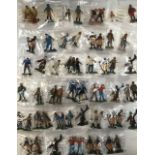 Britains: A collection of Britains farm animals and figures to include Horses, Cows, people, along