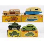 Dinky: A collection of four boxed Dinky Toys to comprise: Volkswagen, 181, green body, one box end