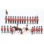 Britains: A collection of assorted unboxed Britains figures, comprising of various Coldstream and