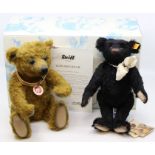 Steiff: A boxed Steiff, Limited Edition teddy bear, Edward bear, Golden green, 33cm, L.E. 857/
