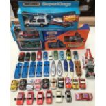 Matchbox: A boxed Matchbox diecast Superkings K-104 Rancho Rescue Set, K-147 BMW, Kingsize K-90