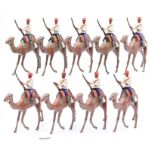 Britains: A boxed Britains, Camel Corps of the Egyptian Army, No. 48, 1919 Version, complete with