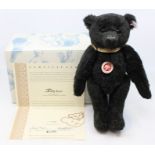 Steiff: A boxed Steiff, Limited Edition teddy bear, Dark Green, 32cm, L.E. 1469/2008, white tag,