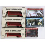 Ertl: A collection of six boxed ERTL vehicles to comprise: Case International Maxxum 5240, No.