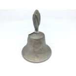 WW2 British RAF Benevolent Fund Victory Bell. Cast in metal from German aircraft shot down over