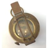 WW2 British Marching Compass Mils MkI dated 1939 maker marked TG & Co Ltd, London, Serial number