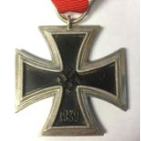 WW2 Third Reich Eisernes Kreuz 2. Klasse 1939. Iron Cross 2nd class 1939. Complete with ribbon. No