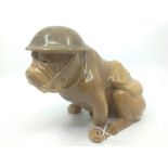 WW2 British Bulldog by Royal Doulton. Reg Number 662746. Height approx 160mm. CONDITION:No