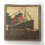WW1 British Lusitania Medalion in box of issue complete with slip.