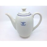 WW2 Third Reich Luftwaffe Coffee Pot decorated with Luftwaffe Eagle and Viking Long Ship, complete