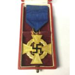 WW2 Third Reich Treue Dienst Ehrenzeichen, 40 Jahre - Faithful Service Award, 40  years. No makers