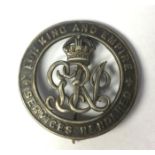 WW1 British Silver War Badge number B170575 awarded to S/8818 Sjt Locksley J Philips, 5th Argyle and