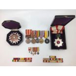 WW2 Imperial Japanese Medal Group to include Order of the Sacred Treasure 2nd Class, Order of the