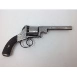 Webley Bentley Percussion cap revolver by Ward. 120mm long barrel. Bore approx 10mm. Overall