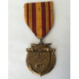 WW2 British Dunkerque 1940. French issued commemorative medal issued to Veterans of Dunkirk.
