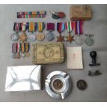 WW1 / WW2 British Military Medal Group comprising of WW1 Military Medal to 25947 Sjt .F.G. Powell.