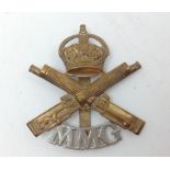 WW1 British Motor Machine Gun Corps (formed Tank Corps in 1917) Rare Bi-metallic Other Ranks'
