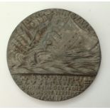 WW1 British Lusitania Medalion.