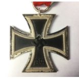 WW2 Third Reich Eisernes Kreuz 2. Klasse 1939. Iron Cross 2nd class 1939. Complete with ribbon. "15"