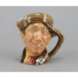 A small Royal Doulton Character jug of Pearly Boy (D 6249, only produced before WWII and this