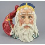 A Royal Doulton Character jug of Merlin (D  7117 # 918 of 1,500). 19 cm tall. (1) Condition: In good