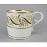 An early nineteenth century Worcester, Barr Flight Barr porcelain coffee can, c. 1810. It is hand-