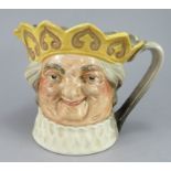 A Royal Doulton Character jug of Old King Cole (D 6014, only produced in 1939 and a yellow crown