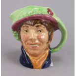 A small Royal Doulton Character jug of Pearly Girl (D 6236, extremely rare, only produced before
