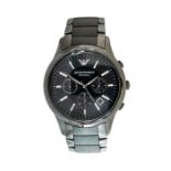 Emporio Armani, a Ceramica gents wristwatch, 4cm c