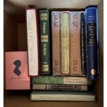 Collection of ten Folio Society publications, all with slipcases, to include East of the Sun and