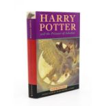 Rowling, J. K. Harry Potter and the Prisoner of Azkaban, first edition, London: Bloomsbury, 1999,