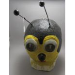 A novelty carnival / theatre style costume head in