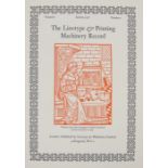 Plough Press. Wallis, Lawrence. George W. Jones: Printer Laureate, Nottingham: Plough Press, 2004.