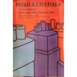Three exhibition posters: Patrick Caulfield, Tate, 1981-2; Alexander Calder, Galerie Maeght, no