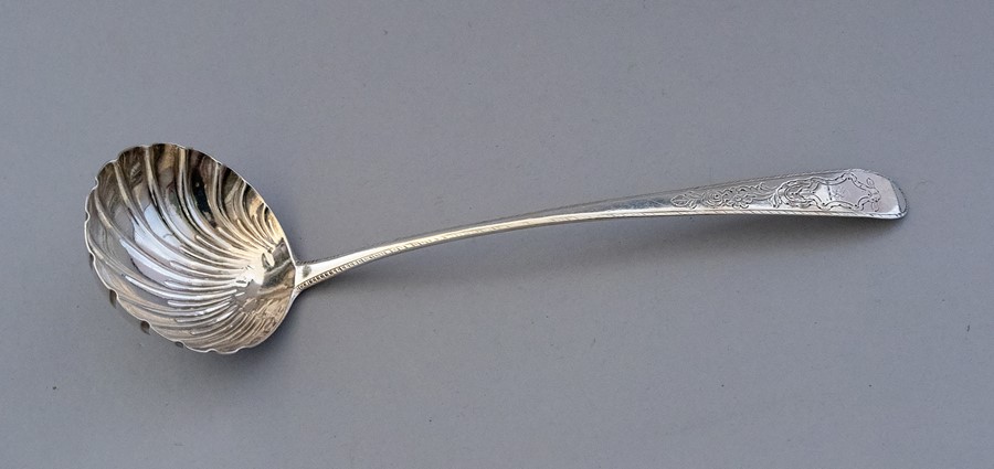 A George III Irish sterling silver old English pat
