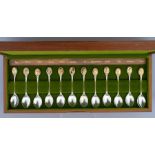 A set of twelve silver Royal Horticultural Society
