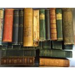 Collection of books, predominantly late-Victorian, to include 11 volumes of Thackeray; three works