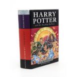 J. K. Harry Potter and the Deathly Hallows, first edition, hardback, signed by the author in black