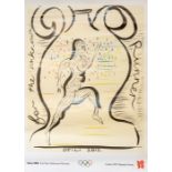 Two London 2012 Olympic Games posters: Anthea Hamilton, Divers, and Chris Ofili, For the Unknown