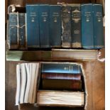Collection of The British Printer, assorted bound volumes, as found, in two cartons (2)