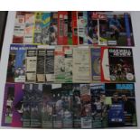 A collection of 37 different Derby County programmes, league and cup interest, 19 homes from 1947/48