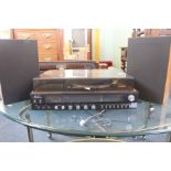 ***LOCATED AT GRESLEY**** A 1970's Sanyo table top stereo system