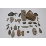 Antiquities - a collection of European, African and American flints